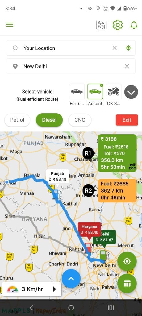 FUELabc App Screenshot
